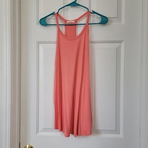 Ladies razor back tee shirt